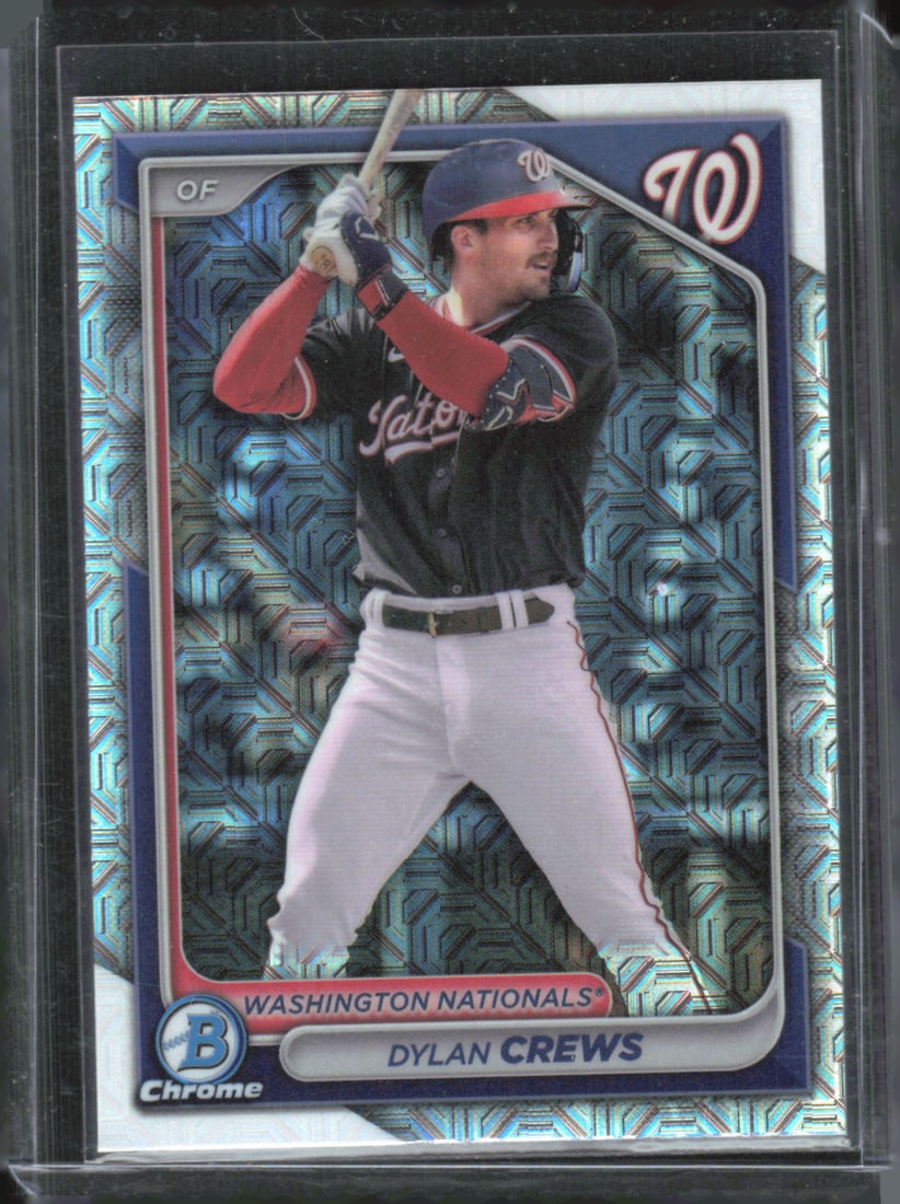 Dylan Crews Mega Box Mojo Refractor 2024 Bowman Chrome #BCP-193 (1 of 2)