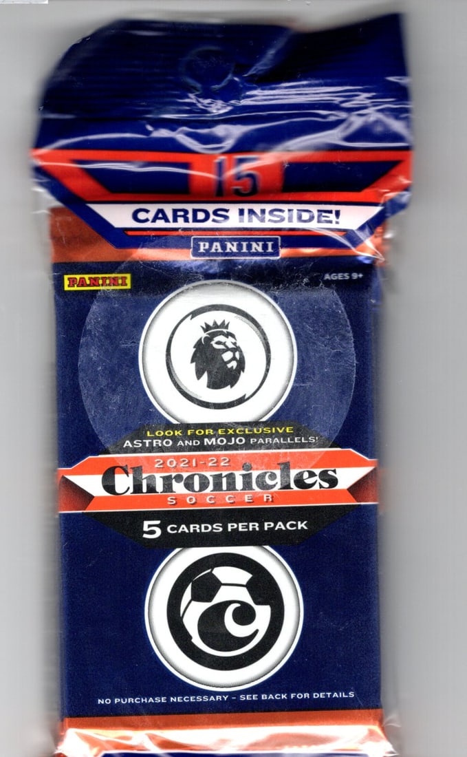 2022 Panini Chronicles Soccer Hanger Value Pack: 2022 Panini Chronicles Soccer Hanger Value Pack