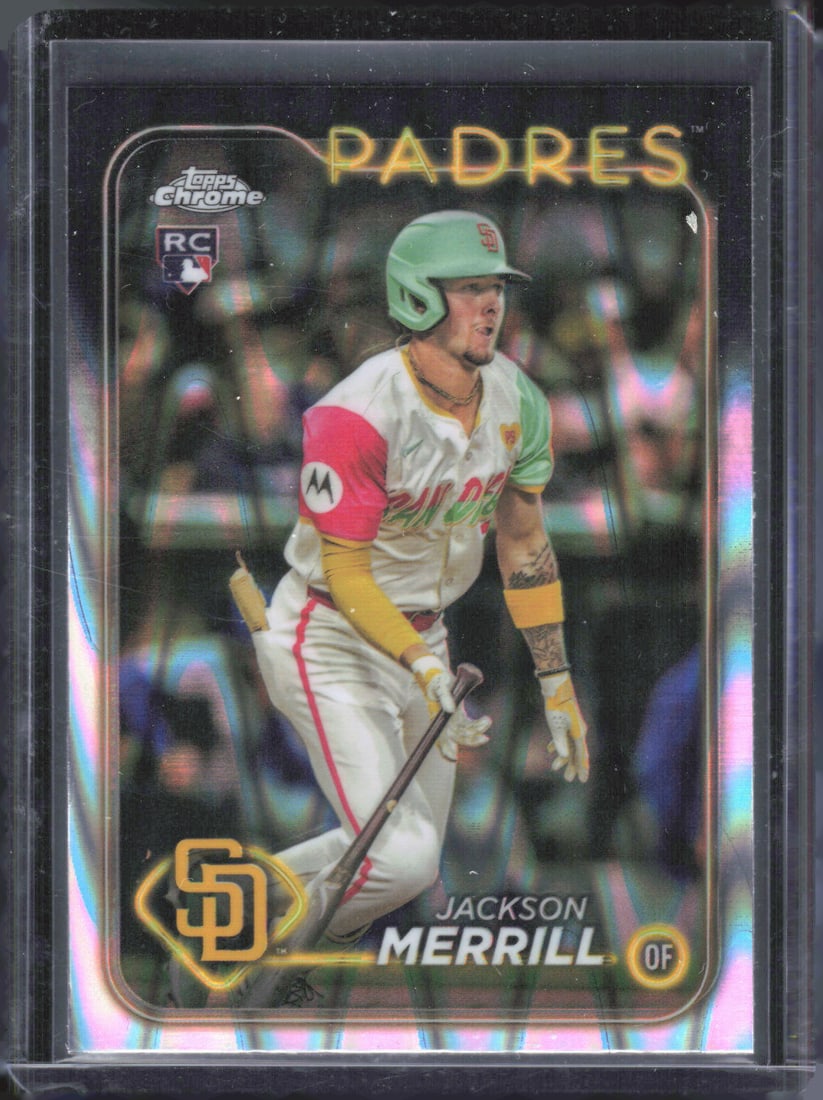 Jackson Merrill Raywave Refractor RC 2024 Topps Chrome Update #USC153 (1 of 2)