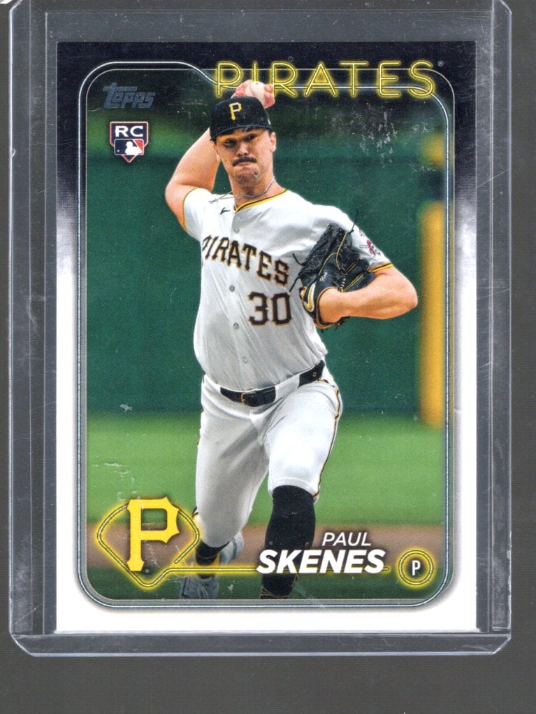Paul Skenes RC 2024 Topps Update #US100: Paul Skenes RC 2024 Topps Update #US100