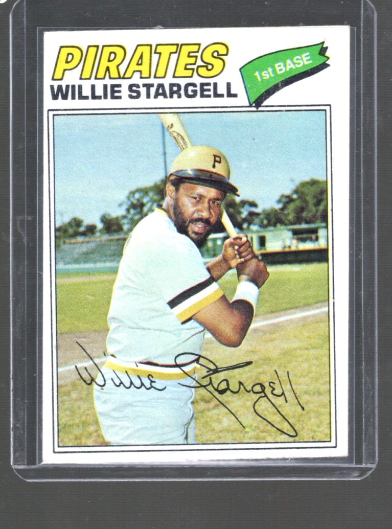 Willie Stargell 1977 Topps #460: Willie Stargell 1977 Topps #460