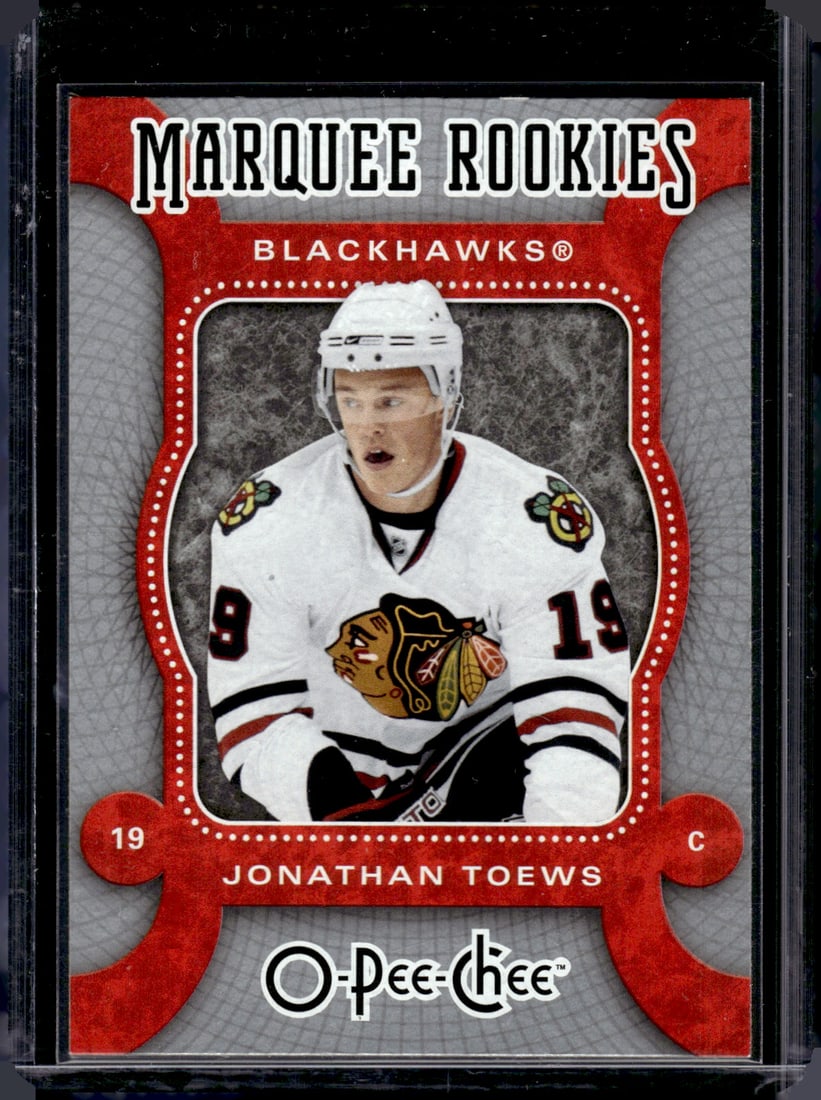 Jonathan Toews RC 2007-08 O-Pee-Chee #517: Jonathan Toews RC 2007-08 O-Pee-Chee #517
