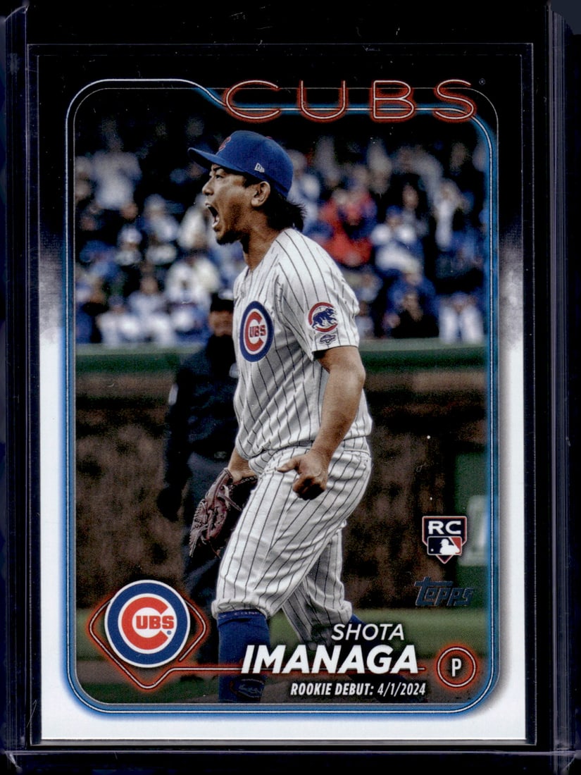 Shota Imanaga RC 2024 Topps Update #US281 (1 of 2)