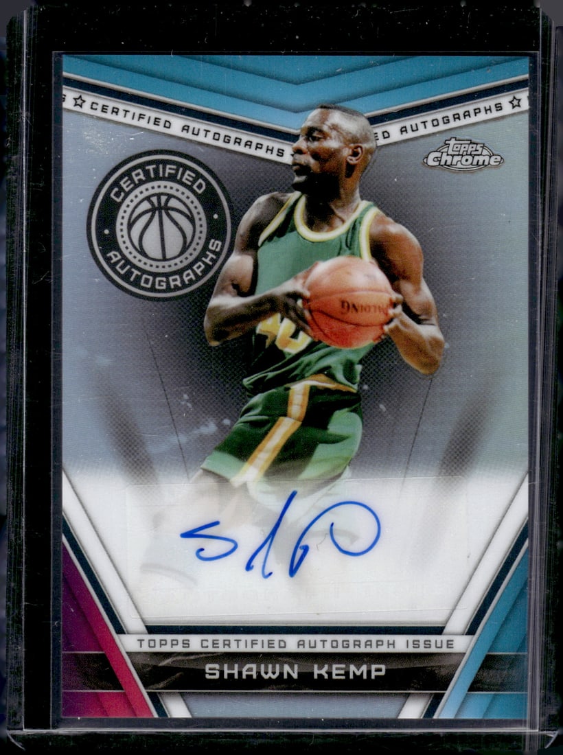 Shawn Kemp Auto 2023-24 Topps Chrome #CA-SK (1 of 2)
