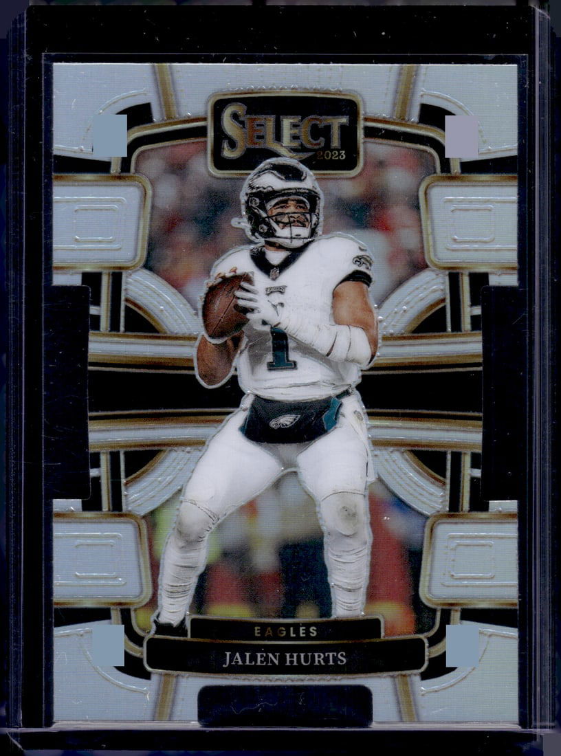 Jalen Hurts Silver Prizm Die Cut 2023 Panini Select #79 (1 of 2)