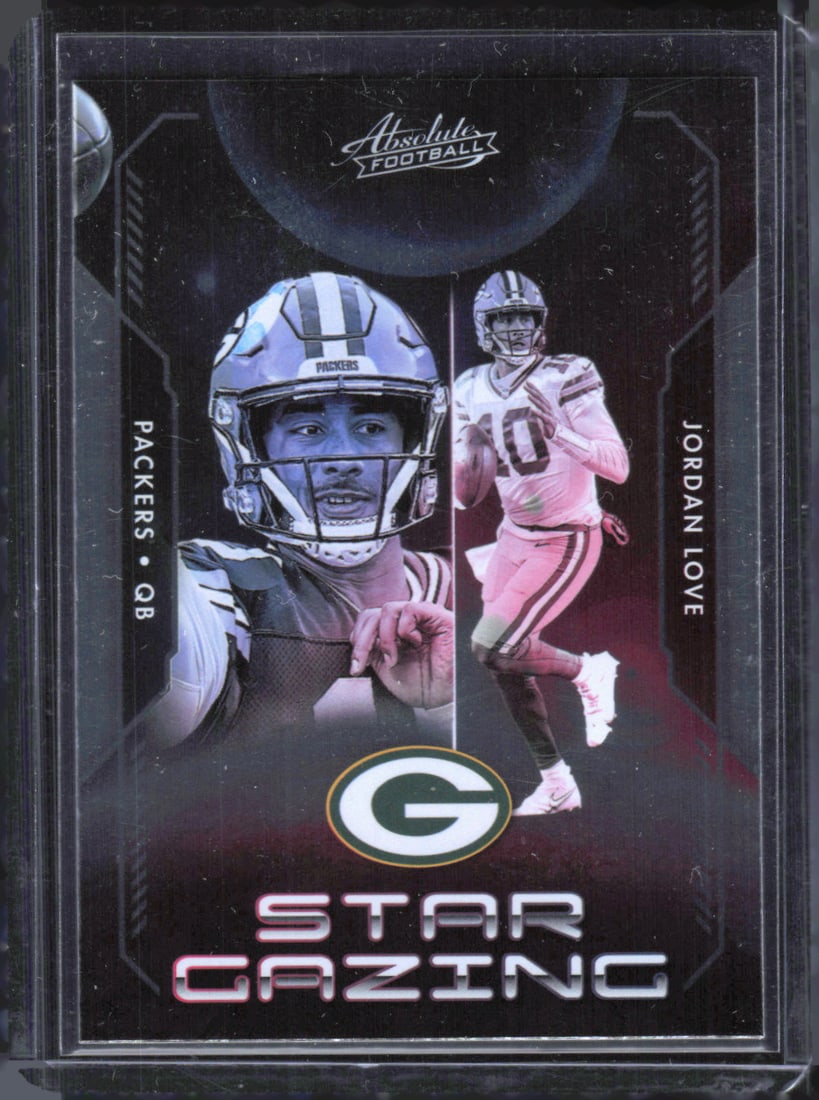 2023 Panini Absolute #SG-8 Jordan Love Star Gazing (1 of 2)