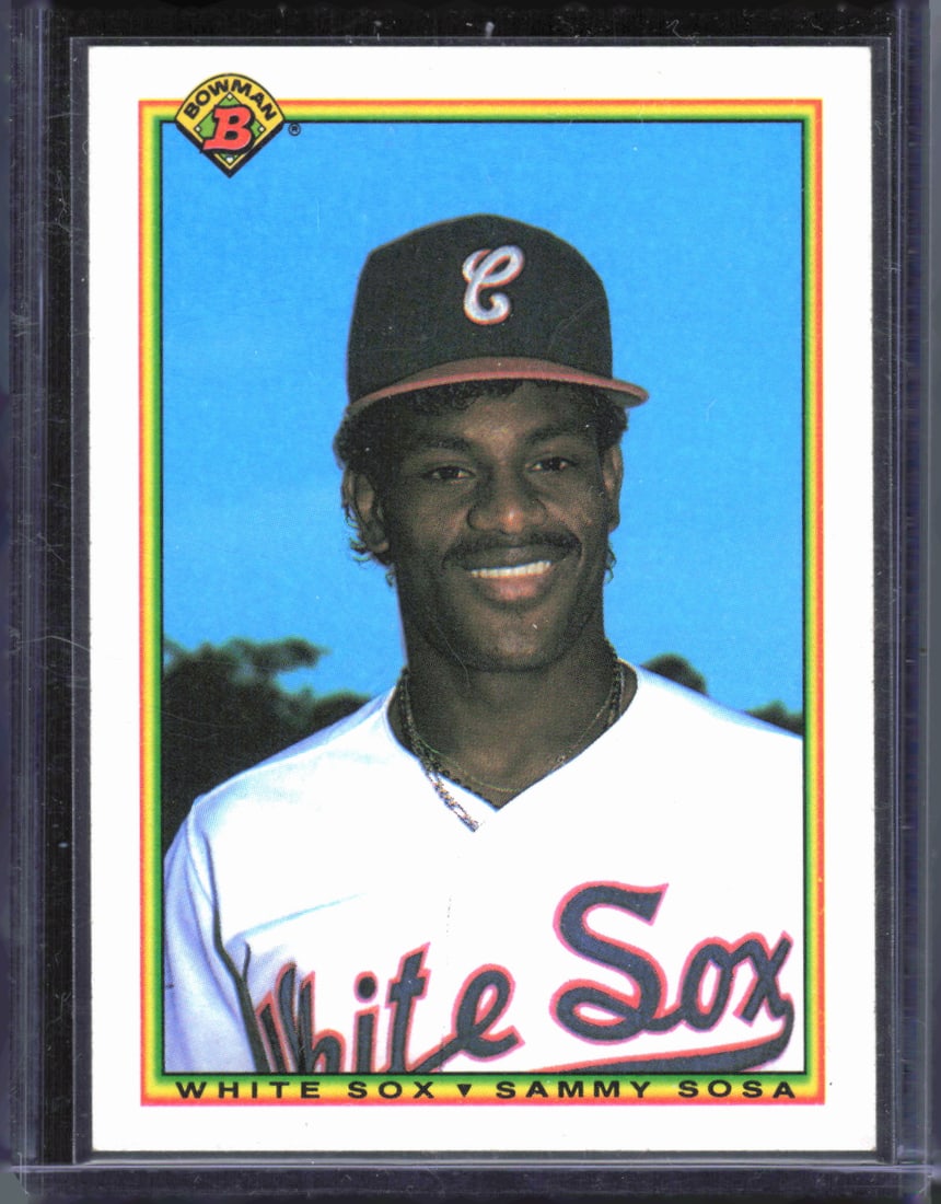 1990 Bowman #312 Sammy Sosa Rookie Card (1 of 2)