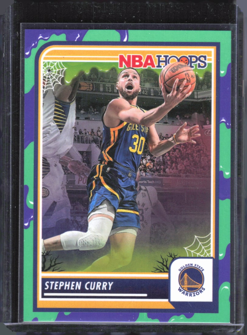 2023-24 Hoops Haunted Hoops #192 Stephen Curry Slime (1 of 2)