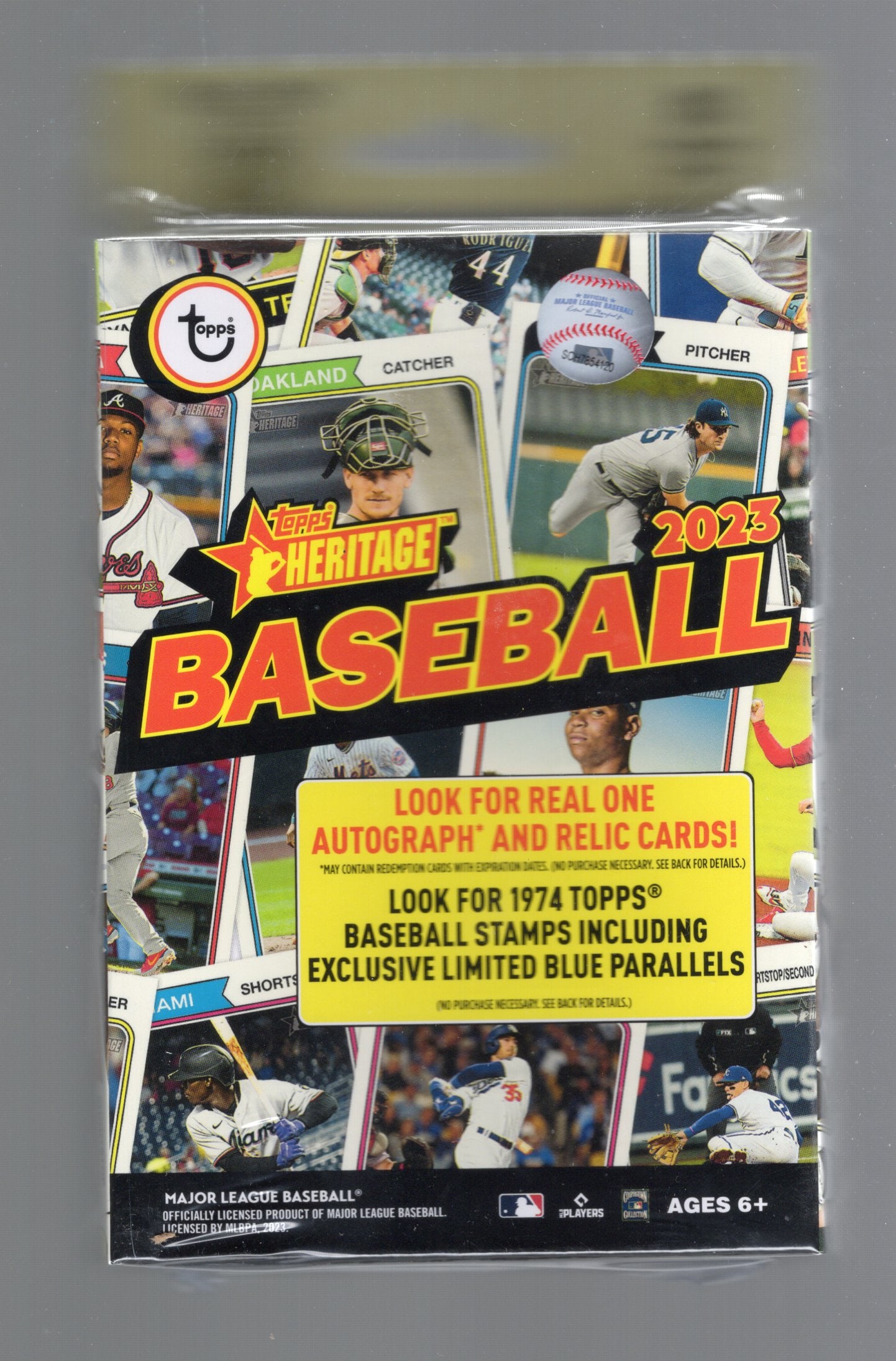 2023 Topps Heritage Baseball Hanger Box (1 of 1)