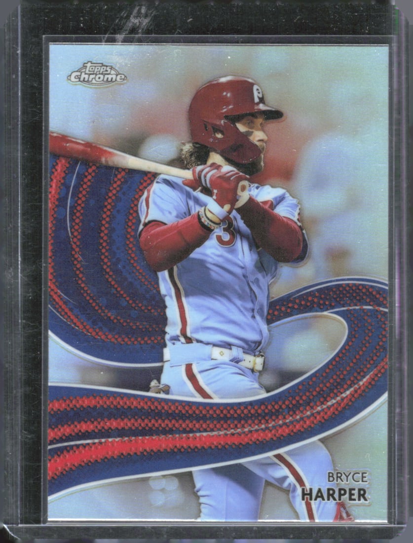 2024 Topps Chrome #S-6 Bryce Harper Strokes Refractor (1 of 2)