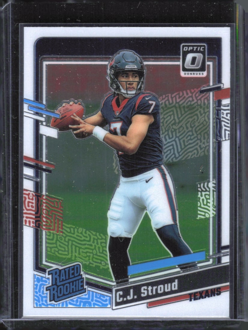 C.J. Stroud Rated Rookie Card 2023-24 Donruss Optic #244 (1 of 2)