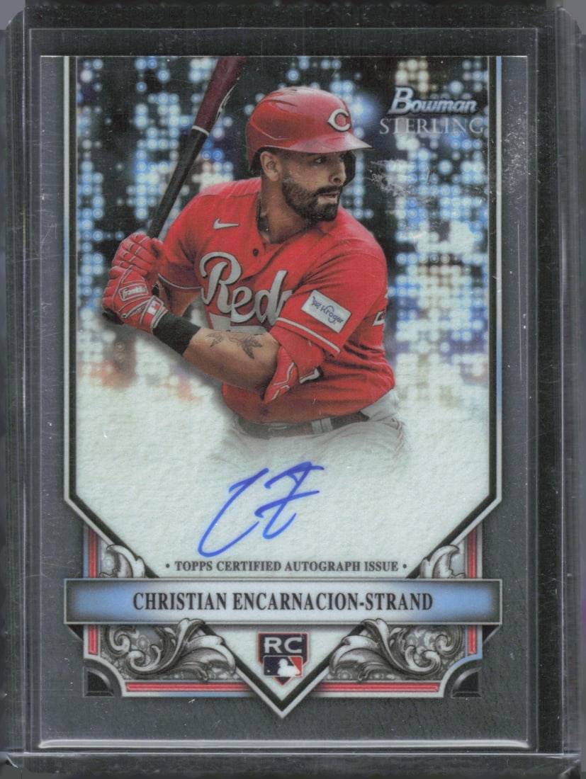2024 Bowman Sterling Christian Encarnacion-Strand Rookie Autograph Card #RA-CE (1 of 2)
