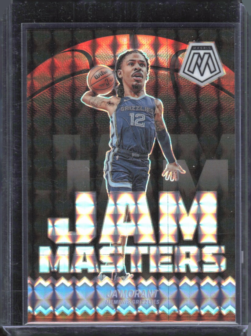 2023-24 Panini Mosaic #7 Ja Morant Jam Masters Silver Mosaic Prizm (1 of 2)