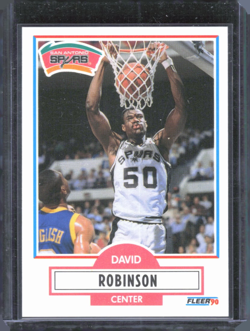 1990-91 Fleer #172 David Robinson: 1990-91 Fleer #172 David Robinson