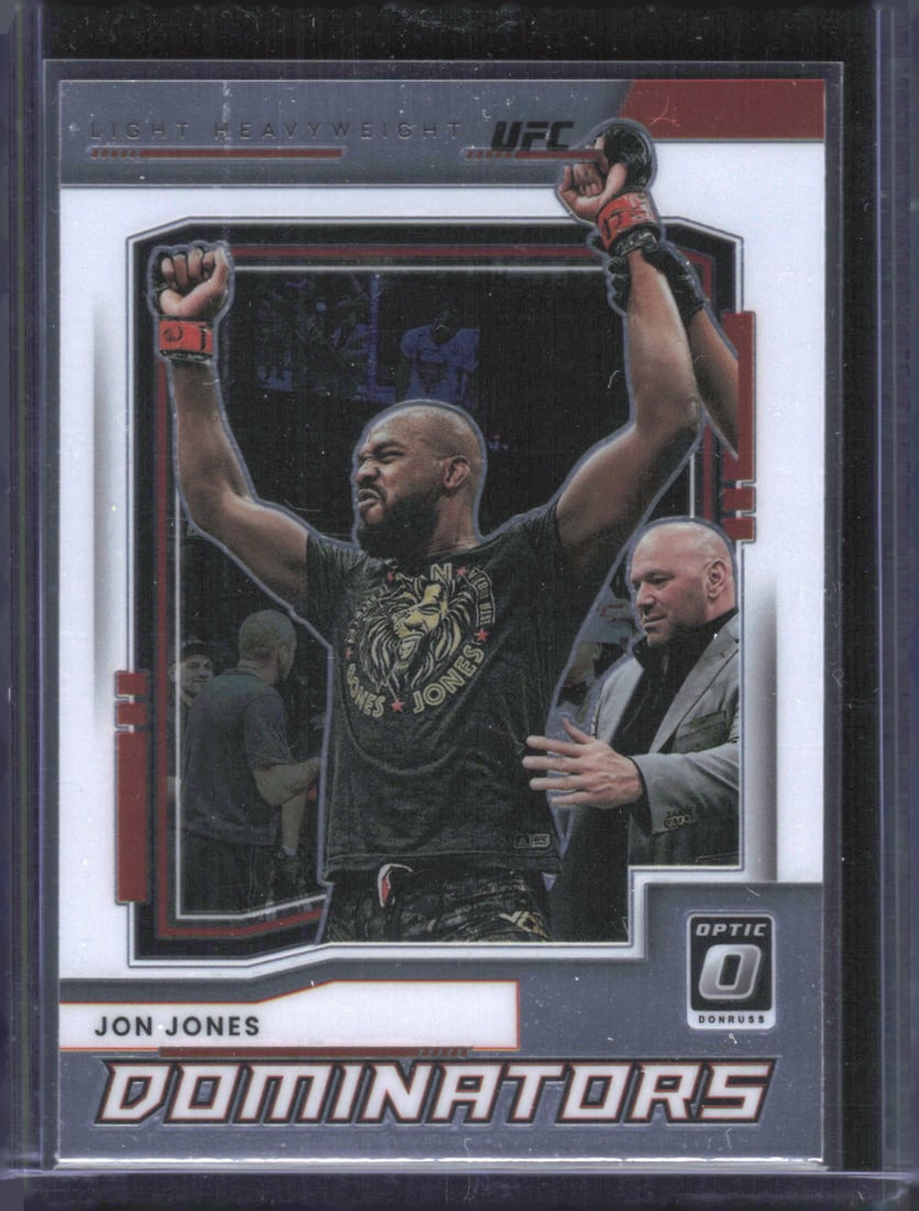 2022 Donruss Optic UFC #11 Jon Jones Dominators: 2022 Donruss Optic UFC #11 Jon Jones Dominators