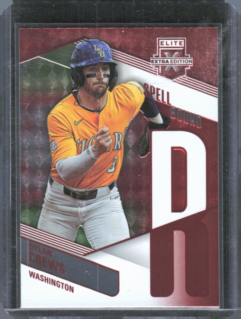 2023 Panini Elite Extra Edition #SP-8 Dylan Crews Spellbound: 2023 Panini Elite Extra Edition #SP-8 Dylan Crews Spellbound