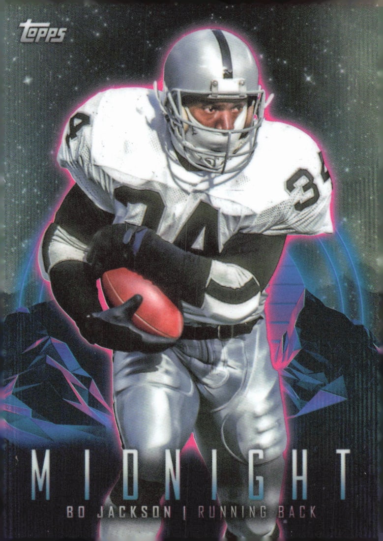 2023-24 Topps Composite Bo Jackson Midnight Refractor #336 (1 of 2)