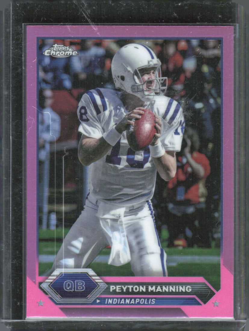 2023 Topps Composite #11 Peyton Manning Pink Refractor (1 of 2)