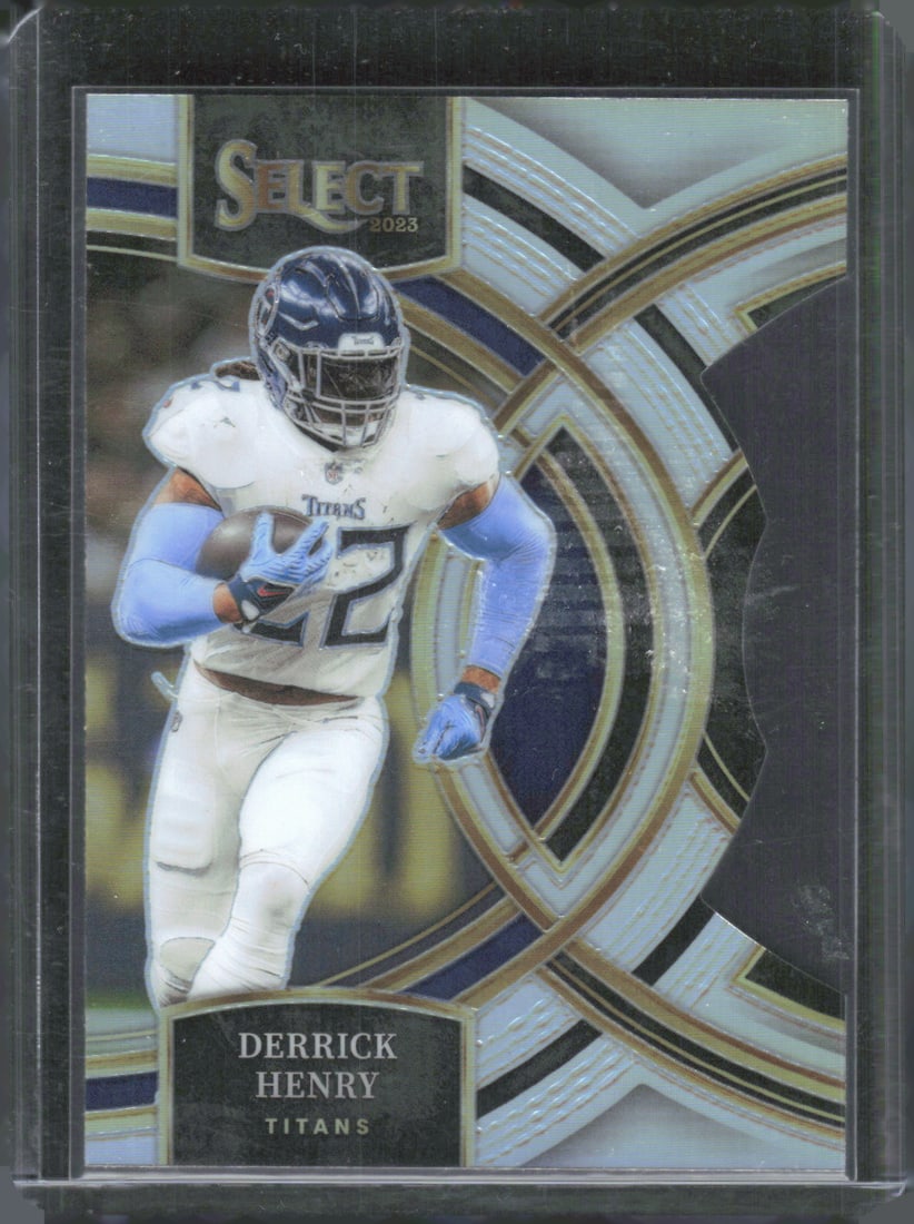 2023 Panini Select #156 Derrick Henry Silver Prizm Die-Cuts (1 of 2)