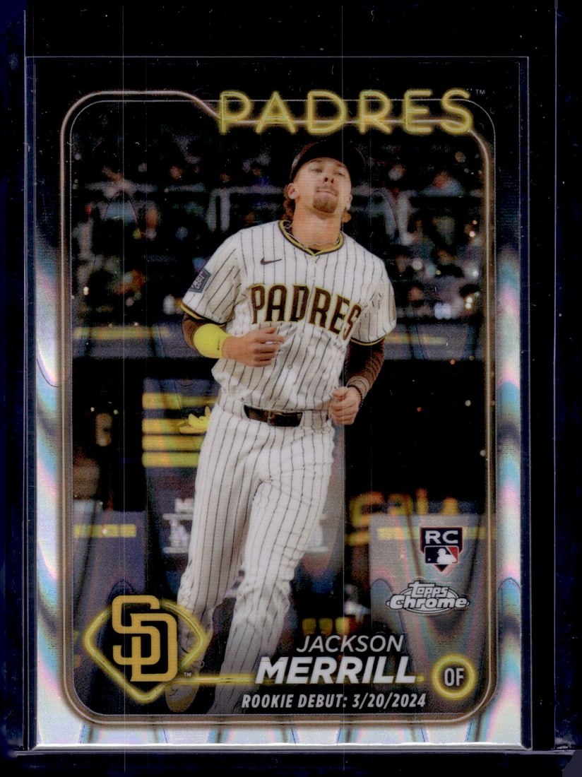 Jackson Merrill Raywave Refractor RC 2024 Topps Chrome Update #USC57 (1 of 2)