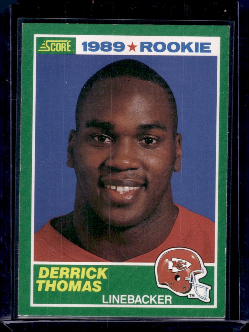 Derrick Thomas RC 1989 Score #258 (1 of 2)