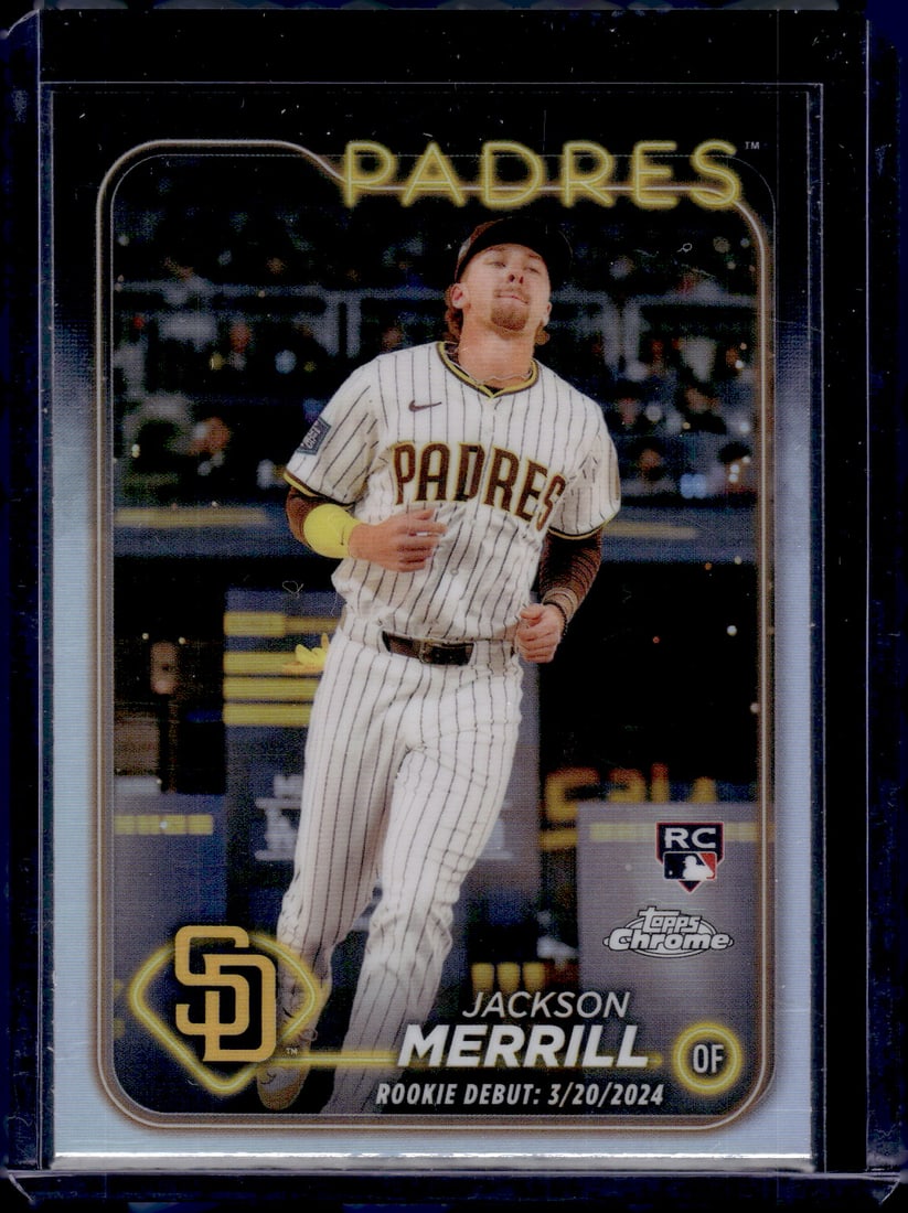 Jackson Merrill Refractor RC 2024 Topps Chrome Update #USC57 (1 of 2)