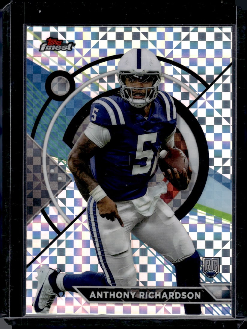 Anthony Richardson Topps Finest Xfractor RC 2023 Topps Composite #194: Anthony Richardson Topps Finest Xfractor RC 2023 Topps Composite #194