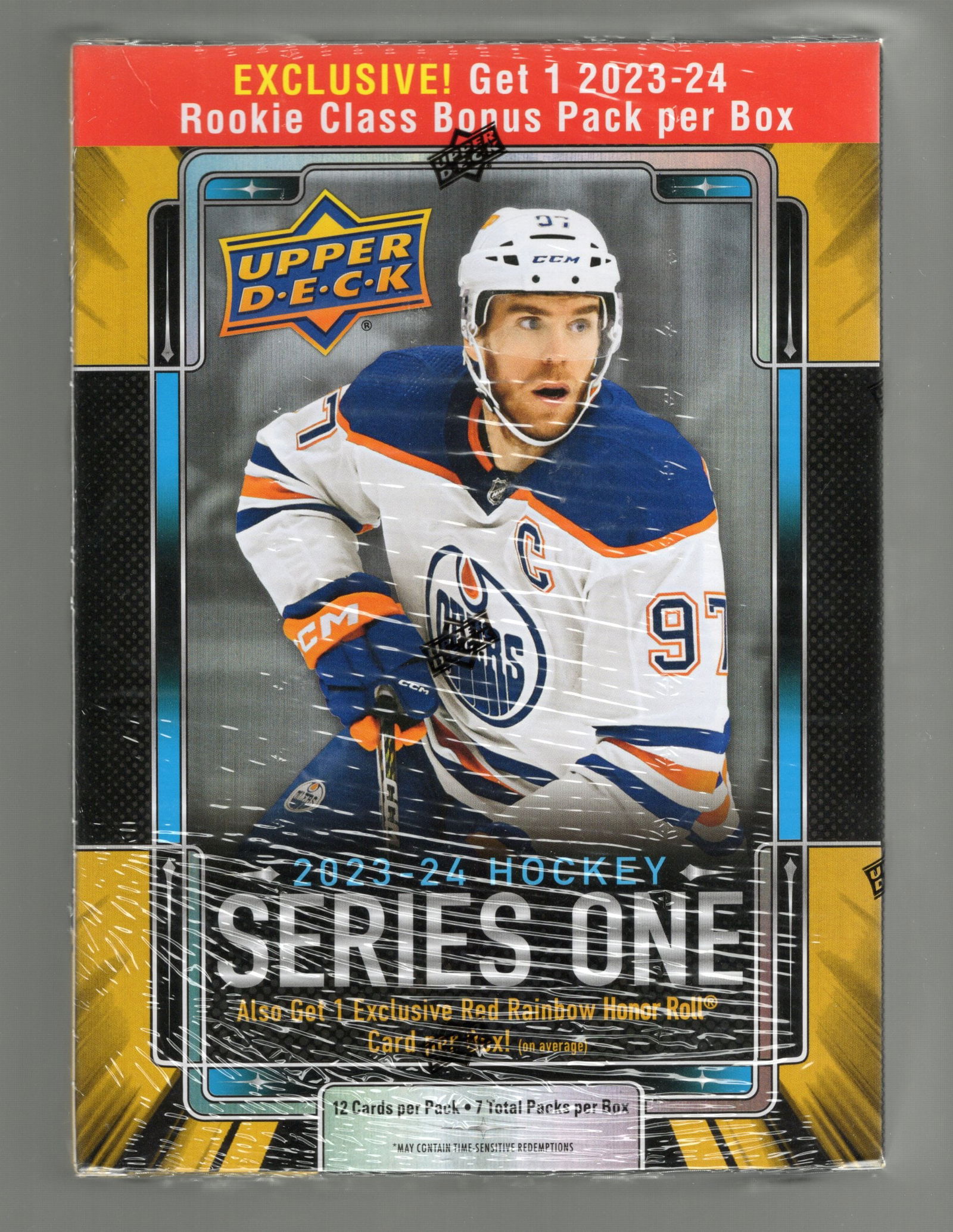 2023-24 Upper Deck Series 1 Hockey Mega Box - 1 Rookie Class Bonbus Pack per Box (1 of 1)