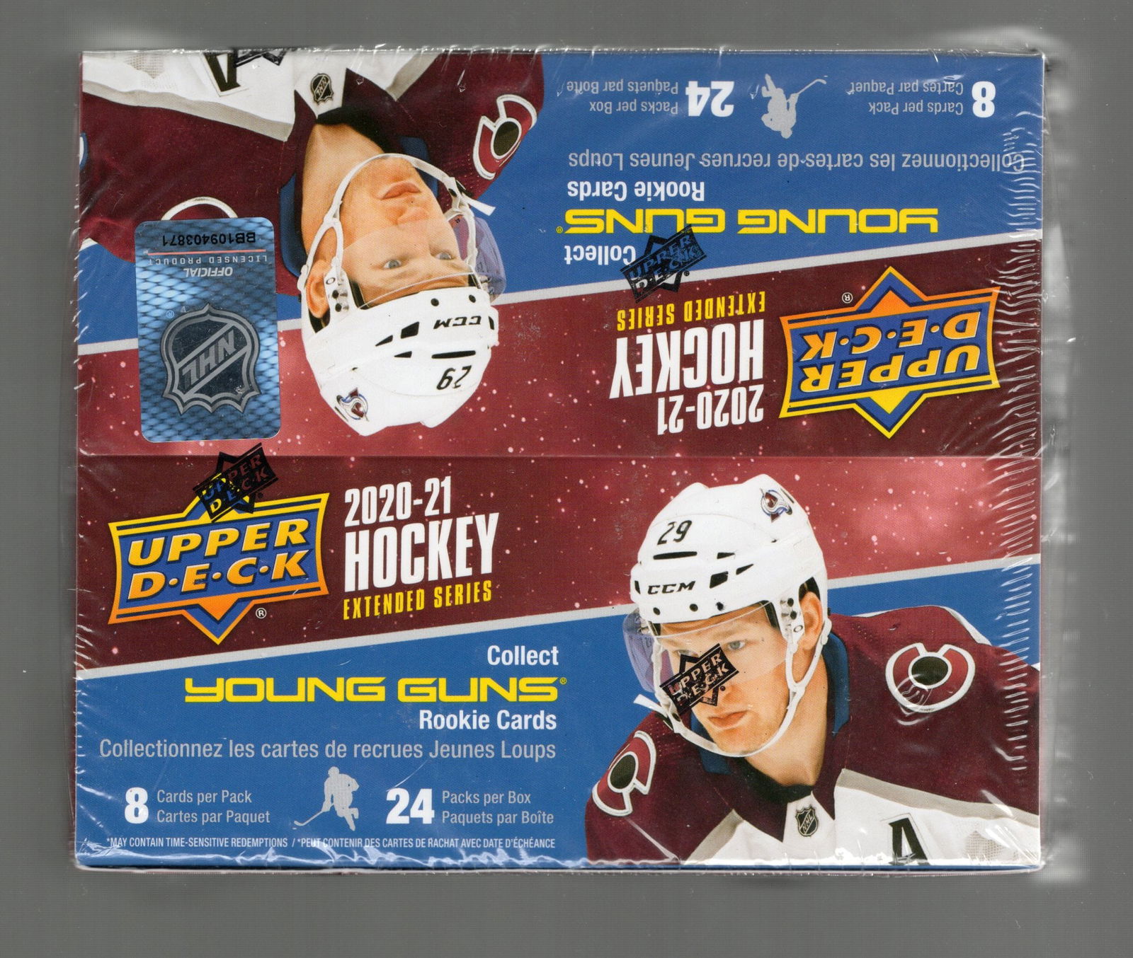 2020-21 Upper Deck Extended Series Hockey Retaill Box - 24 Packs & 8 Cards per Pack (1 of 1)