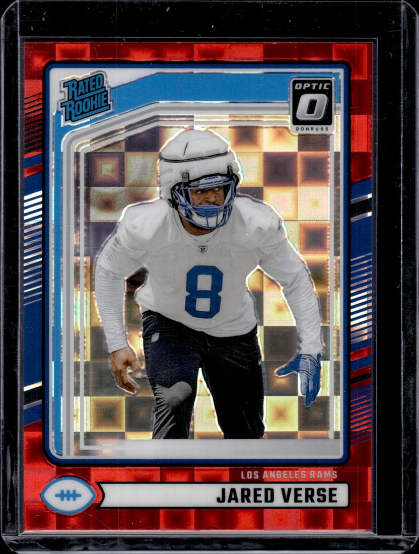 Jared Verse Red Pandora Prizm RC 2024 Panini Donruss #341 (1 of 2)