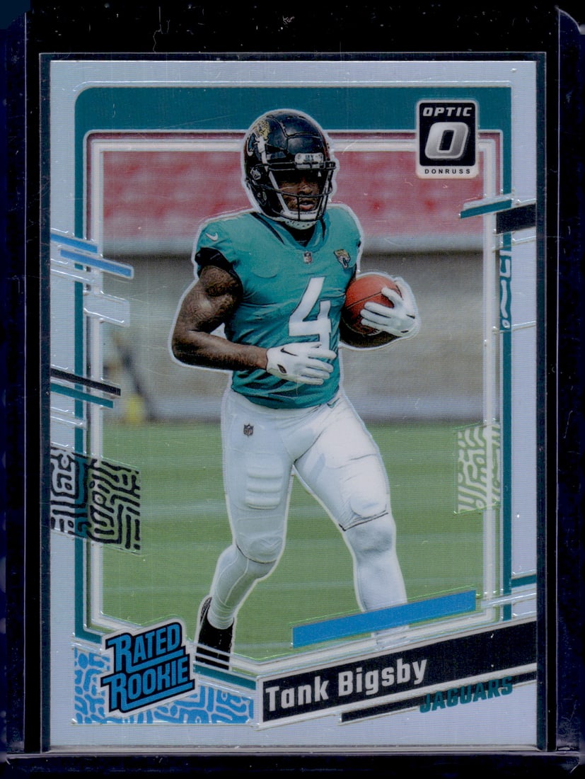 Tank Bigsby Holo Prizm RC 2023 Donruss Optic #252: Tank Bigsby Holo Prizm RC 2023 Donruss Optic #252