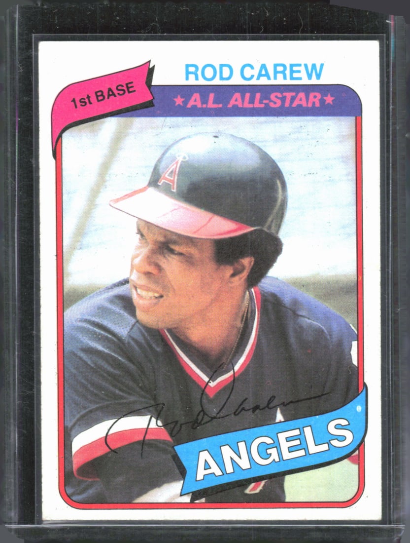 1980 Topps #700 Rod Carew Vintage Baseball Card Hall of Famer (1 of 2)