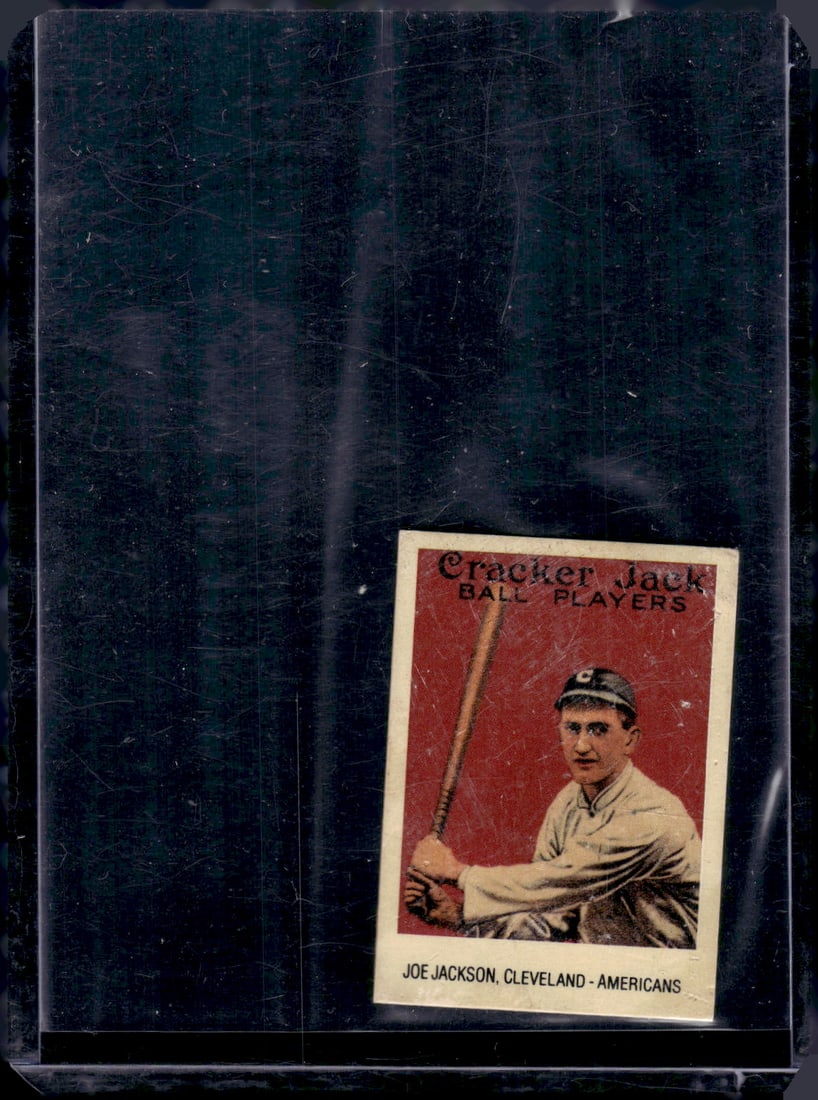 Shoeless Joe Jackson 1993 Cracker Jack Stamp: Shoeless Joe Jackson 1993 Cracker Jack Stamp