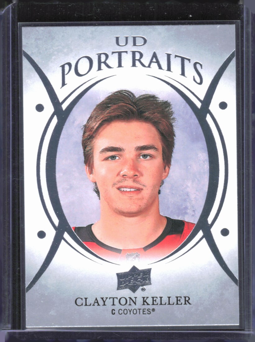 2018-19 Upper Deck #P-9 Clayton Keller UD Portraits: 2018-19 Upper Deck #P-9 Clayton Keller UD Portraits