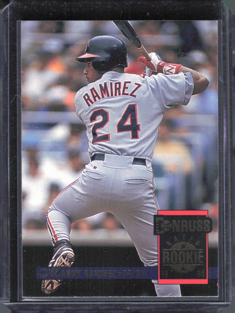 1994 Donruss #322 Manny Ramirez Rookie Card (1 of 2)