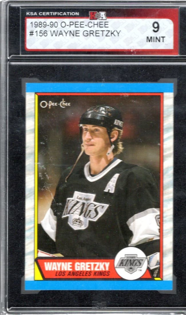 Wayne Gretzky KSA 9 1989-90 O Pee Chee #156 (1 of 2)