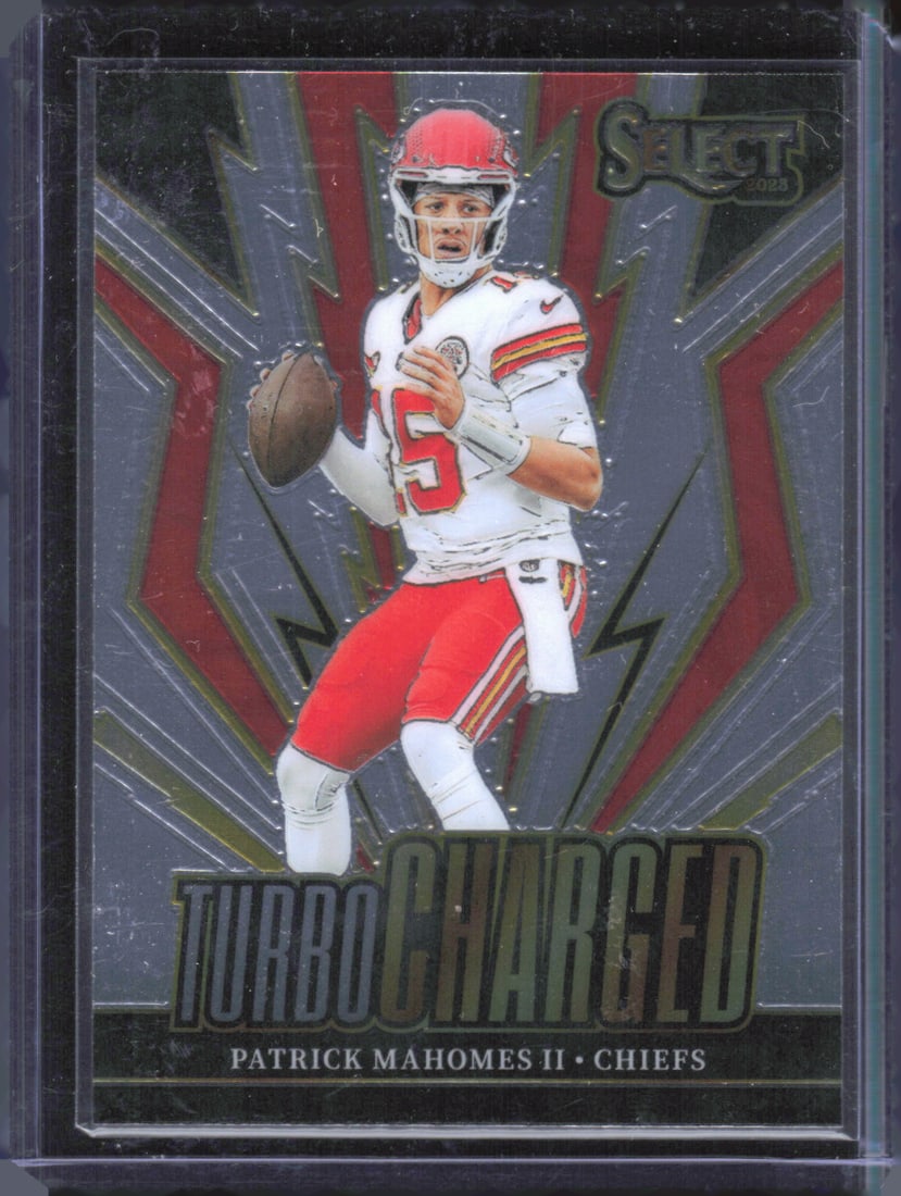2023 Panini Select #TUR-PMA Patrick Mahomes II Turbocharged (1 of 2)