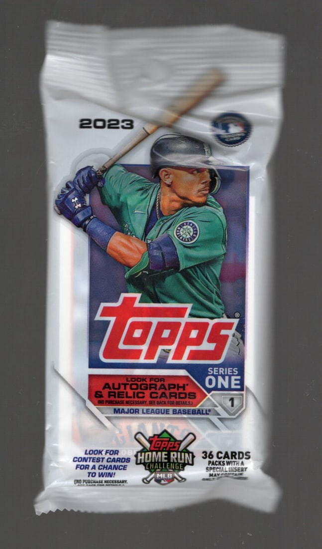 2023 Topps Series 1 Baseball Hanger Value Fat Pack: 2023 Topps Series 1 Baseball Hanger Value Fat Pack
