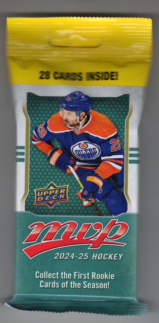 2024-25 Upper Deck MVP Hockey Hanger Value Fat Pack (1 of 1)
