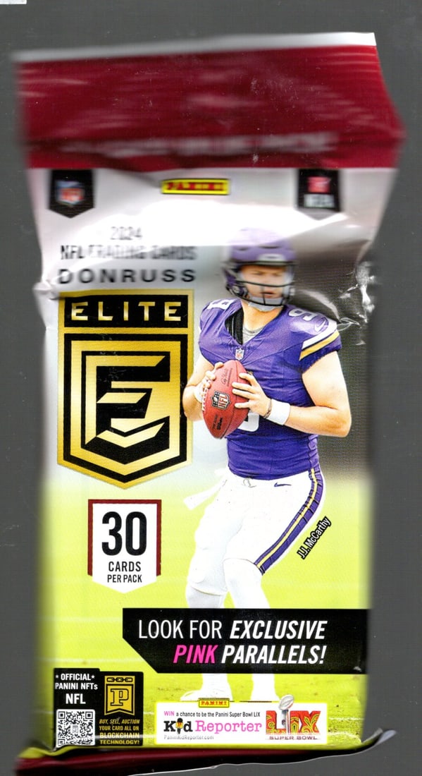 2024 Donruss Elite Football Value Hanger Fat Pack - Jayden Daniels, Bo Nix, Drake Maye: 2024 Donruss Elite Football Value Hanger Fat Pack - Jayden Daniels, Bo Nix, Drake Maye