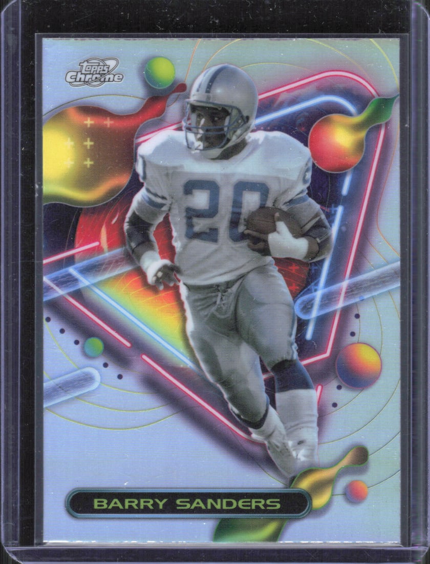 2023 Topps Composite #267 Barry Sanders Topps Cosmic Chrome Refractor (1 of 2)