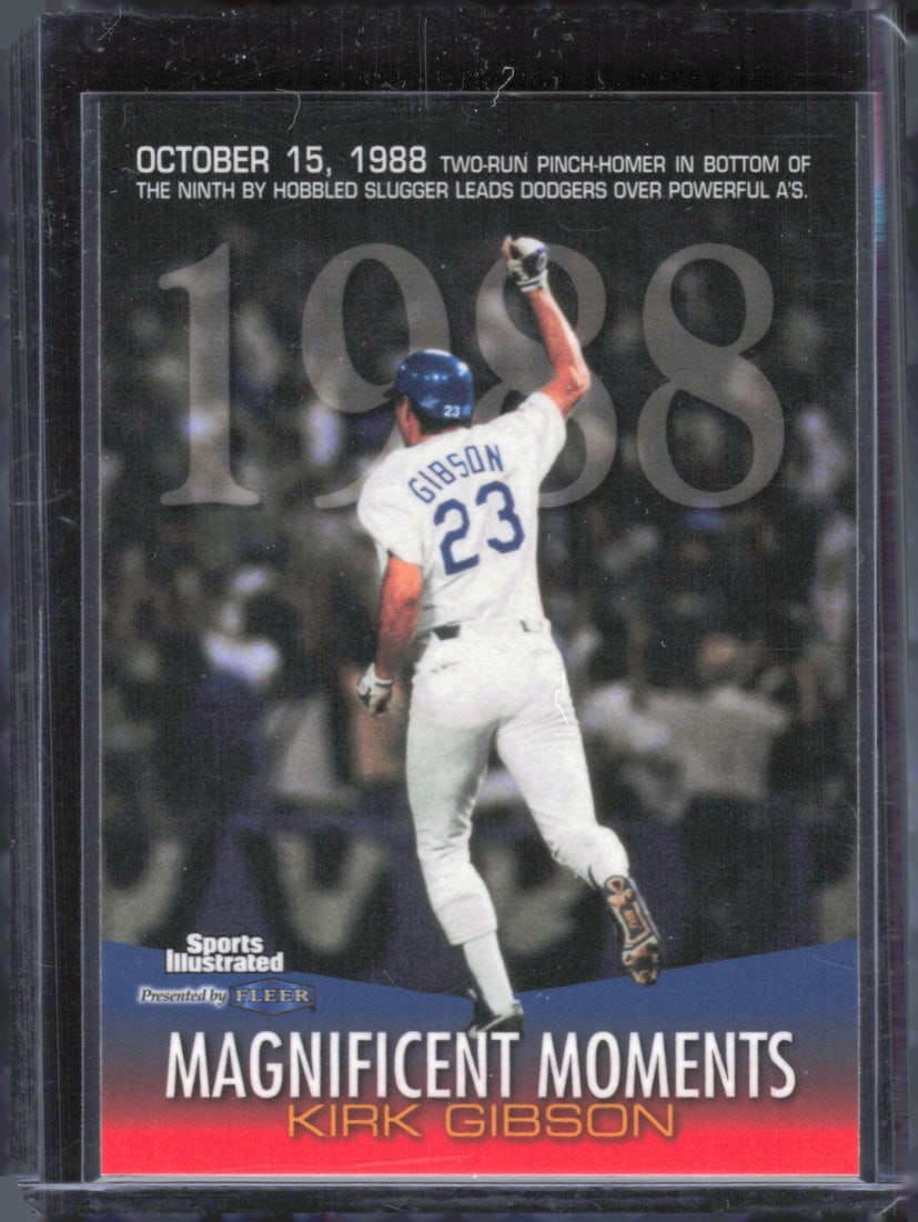 1998 Sports Illustrated World Series Fever #29 Kirk Gibson: 1998 Sports Illustrated World Series Fever #29 Kirk Gibson