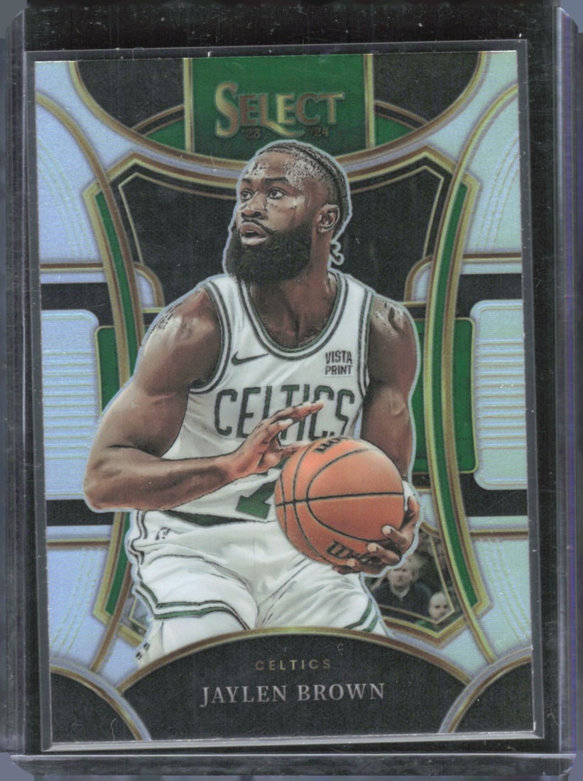 2023-24 Panini Select #379 Jaylen Brown Silver Prizms (1 of 2)