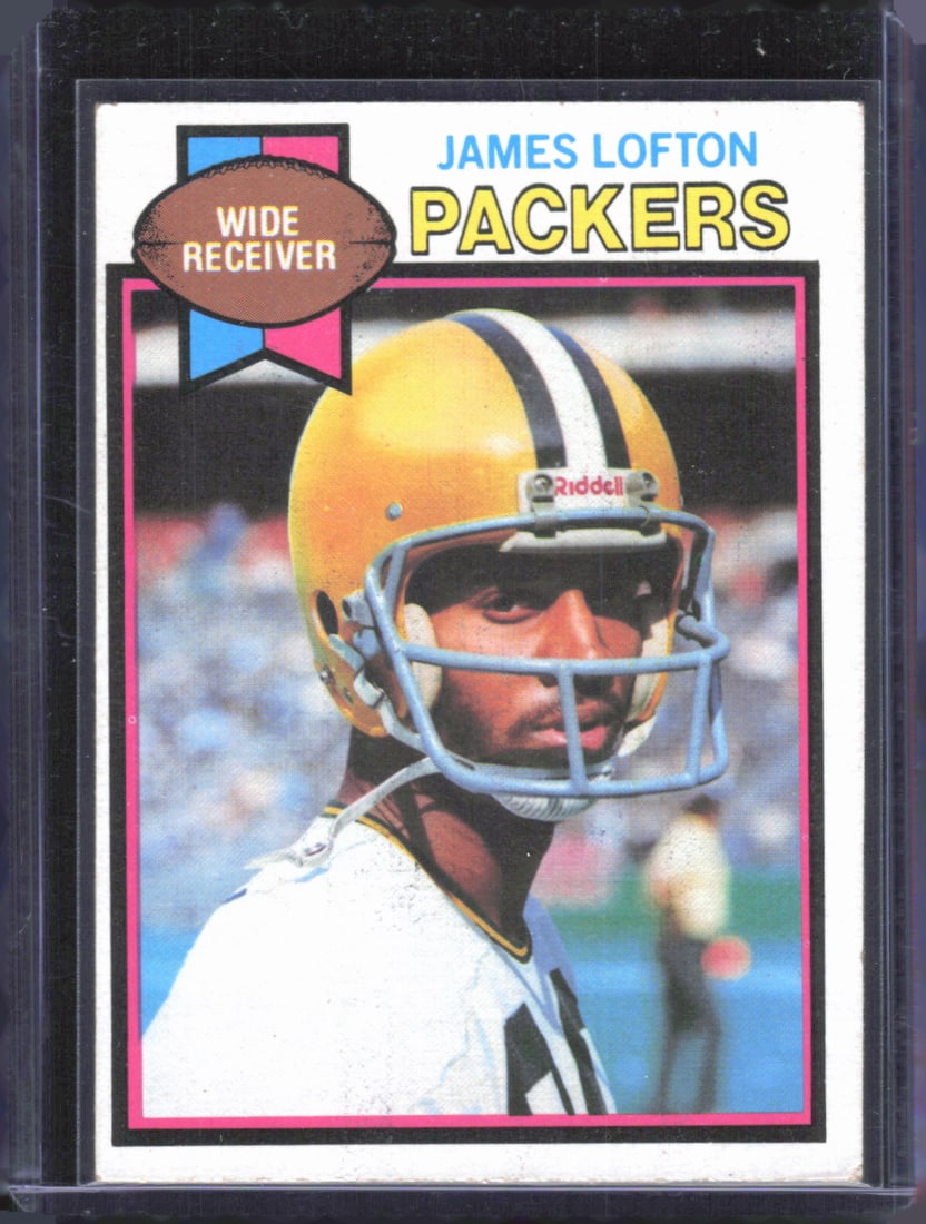 1979 Topps #310 James Lofton Rookie Card Cream Colored Back (1 of 2)