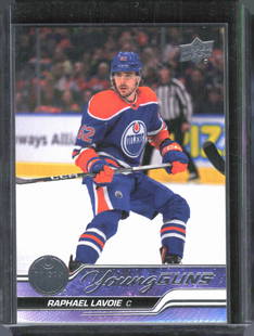2023-24 Upper Deck #499 Raphael Lavoie Young Guns Rookie Card Series 2: 2023-24 Upper Deck #499 Raphael Lavoie Young Guns Rookie Card Series 2