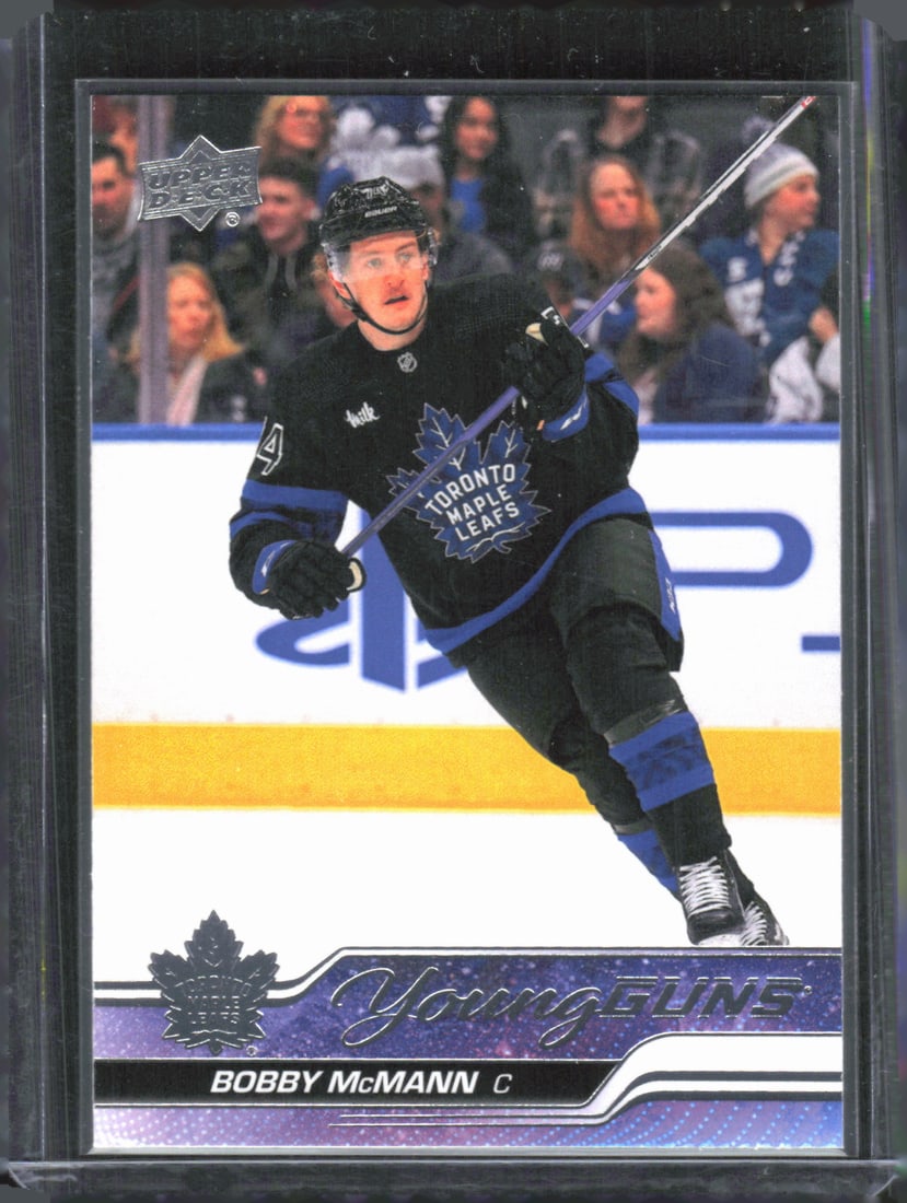 2023-24 Upper Deck #479 Bobby McMann Rookie Young Guns Card Series 2 (1 of 2)