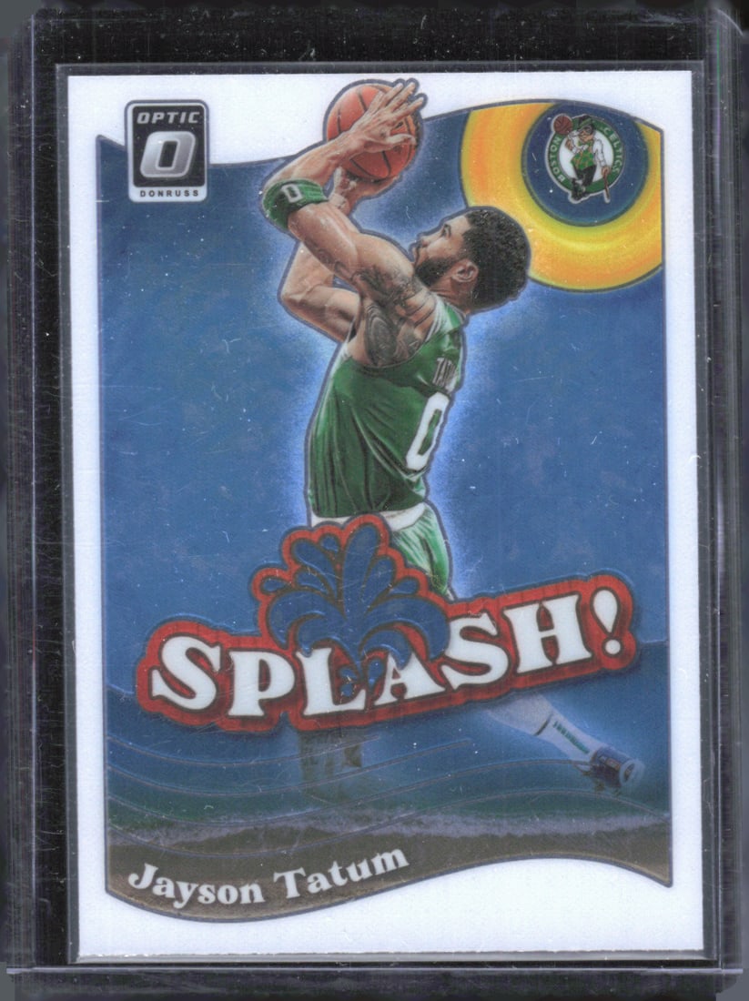 2023-24 Donruss Optic #3 Jayson Tatum Splash (1 of 2)