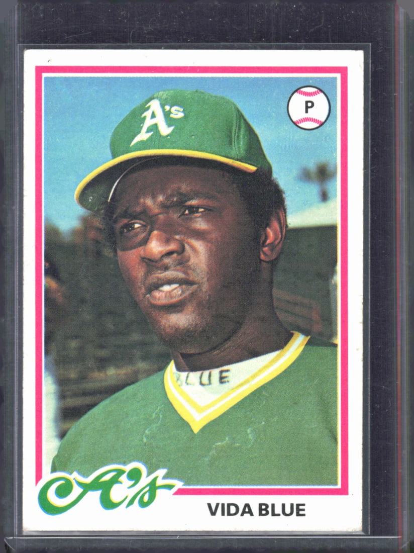1978 Topps #680 Vida Blue Vintage Baseball Card (1 of 2)