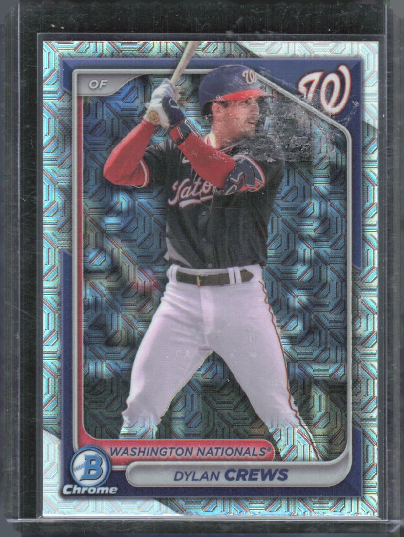 2024 Bowman Chrome #BCP-193 Dylan Crews Prospects Mojo Refractors (1 of 2)