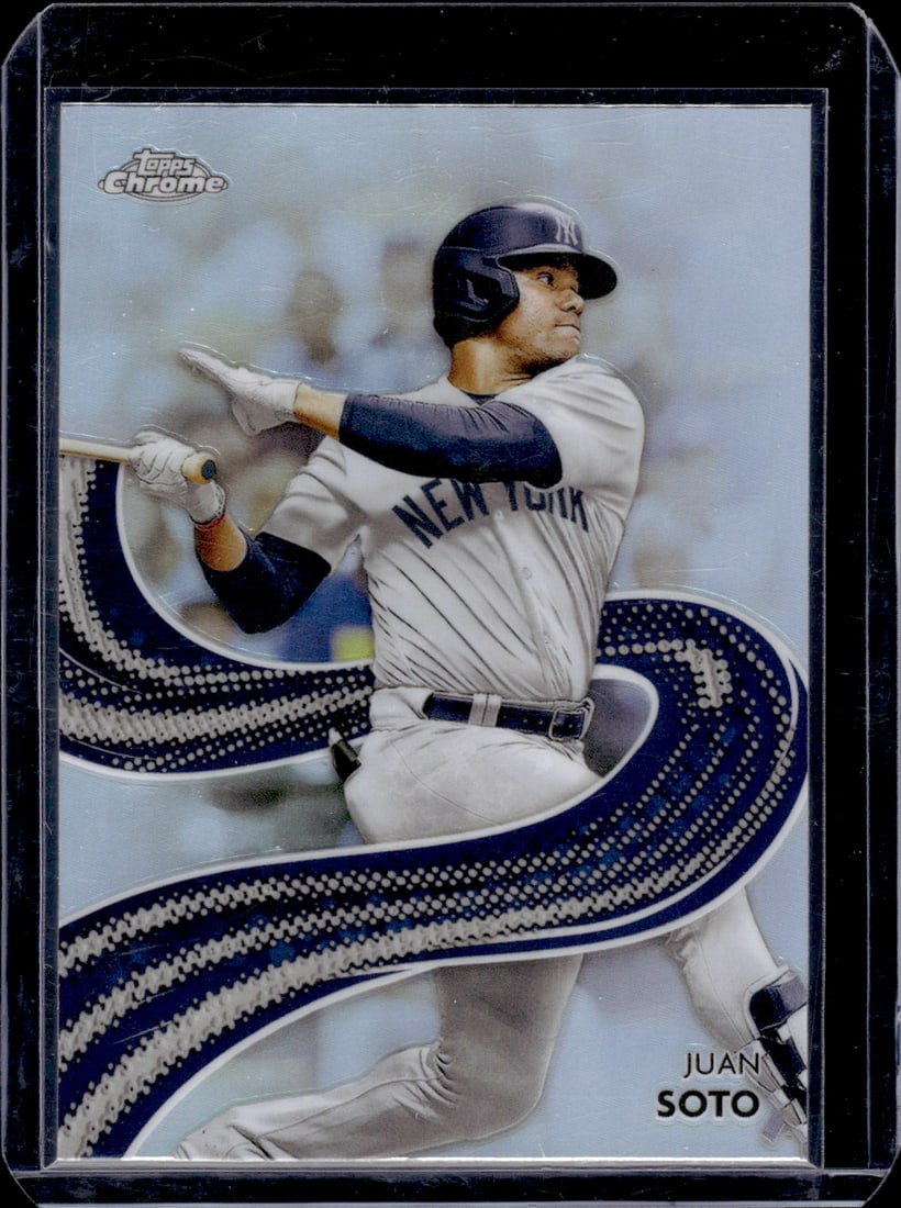 Juan Soto Strokes 2024 Topps Chrome #S-14 (1 of 2)